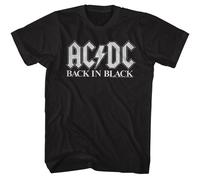 ACDC - Back In Black 2 - Manica Corta - Adulto - T-Shirt