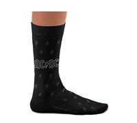 ACDC, Back in Black Socks - Perfect Present for rock lovers and fans, Cotton Soc