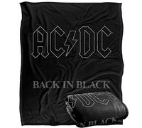 Acdc Back In Nero Coperta super morbida al tatto setoso - 152 x 127 cm