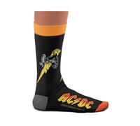 ACDC Calze - Highway to Hell, Back in Black, Angus Young, Ballbreaker, For Those About to Rock - per gli appassionati di rock, calzini in cotone, 2 misure, 36-40 e 41-46, Per quanto riguarda la gonna,