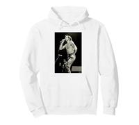 ACDC cantante Bon Scott Live Back in Nero da Dick Barnatt Felpa con Cappuccio