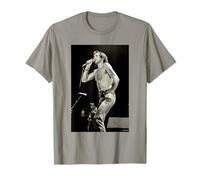 ACDC cantante Bon Scott Live Back in Nero da Dick Barnatt Maglietta