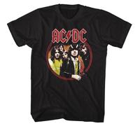 ACDC - Highway To Hell Circle - Manica Corta - Adulto - T-Shirt