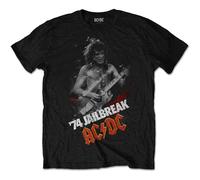 ACDC Jailbreak Angus Young Bon Scott Rock ufficiale Uomo maglietta unisex