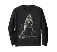 ACDC Live a Londra Bon Scott 1976 da Dick Barnatt Maglia a Manica