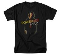 ACDC - Powerage - Maglietta A Maniche Corte Unisex Per Adulti - Nera
