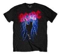 ACDC Thunderstruck Angus Young Rock ufficiale Uomo maglietta unisex
