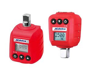 ACDelco ARM602-34A 3/8" & 1/2" Heavy Duty Digital Torque Adapter Combo Kit with Buzzer, LED Flash Notification & ISO 6789 Standard Calibration Certificate
