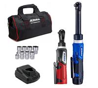 ACDelco ARW1218-K18 Serie G12 12 V Li-ion Cordless 3/8" Chiave a Rachet Estesa e ¼" Chiave a Cricchetto Kit di Utensili Combo
