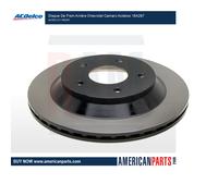 Acdelco Chevrolet Camaro 1977-2002 Disque De Frein Arrière 296 Mm Or | Disc B...