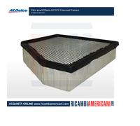 Acdelco Chevrolet Camaro 2010-2016 Filtro Aria | Filter Air A3137C