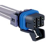 ACDelco PT246 GM Original Equipment 6-Way Female Black Multi-Purpose Pigtail by ACDelco