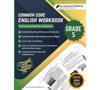 Ace Academic Publishing Common Core English Workbook (Tascabile)