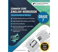 Ace Academic Publishing Common Core English Workbook (Tascabile)