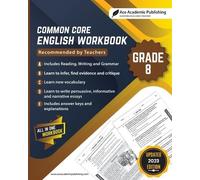 Ace Academic Publishing Common Core English Workbook (Tascabile)
