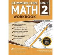 Ace Academic Publishing Common Core Math Workbook (Tascabile)