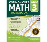 Ace Academic Publishing Common Core Math Workbook (Tascabile)