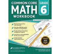 Ace Academic Publishing Common Core Math Workbook (Tascabile)
