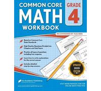Ace Academic Publishing Common Core Math Workbook (Tascabile)