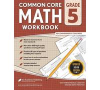 Ace Academic Publishing Common Core Math Workbook (Tascabile)