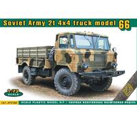 ACE ACE72182 - 1/72 Soviet Esercito 2t 4x4 Camion Modello 66 - Nuovo