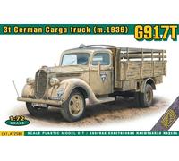 ACE ACE72580 - 1:72 G917T 3T Camion Cargo Tedesco (Mod.1939) - Nuovo