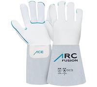 ACE ARC Fusion, guanti protettivi in pelle per saldatura, EN 388/12477-08/M (confezione da 1)