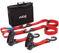 ACE Bikes Ratchet Premium, cinghie di fissaggio male