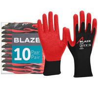 ACE Blaze Guanti da lavoro - 10 paia di guanti protettivi comodi e robusti per il lavoro - 09/L (confezione da 10)