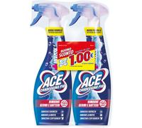 Ace Candeggina Più Mousse Fresco Profumo, 1 confezione con 2 Flaconi da 700 ml