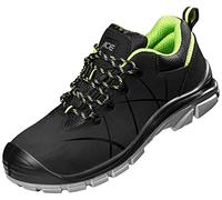 ACE Constructor S3 Scarpa Antinfortunistica Bassa - Scarpe da Lavoro Antinfortunistiche - Punta in Acciaio - Nero Verde 40
