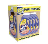 ACE Detersivo Igienizzante Colorati, Cartone da 4 Flaconi x 38 Lavaggi