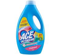 3 pezzi Ace Lavatrice 27 Lavaggi Detersivo Colorati Smacchia e Igienizza 1350ml
