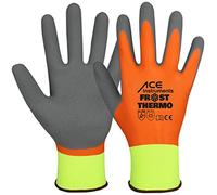 ACE Frost Thermo Guanti da lavoro - Guanti antifreddo per lavori invernali - EN 388/511-09/L (Confezione da 5)