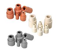 ACE GLASS 9096-139 - Septa in gomma per tubi OD 9-12 mm, confezione da 72 pezzi, colore: Bianco