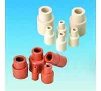 ACE GLASS 9096-239 - Set in gomma per tubi OD da 9-12 mm, confezione da 144 pezzi, colore: Bianco