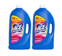 Ace Detersivo Liquido Lavatrice 80 Lavaggi, 4 Litri, Per Tessuti Colorati