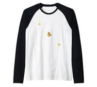 Ace of Clubs - Carte da Poker per Blackjack Maglia con Maniche Raglan