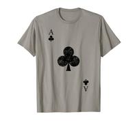 Ace Of Clubs - Maglietta da gioco con carte da gioco Maglietta