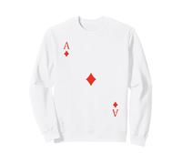 Ace of Diamonds - Carte da Poker per Blackjack Felpa