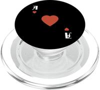 Ace Of Hearts - Costume da gruppo di carte di Halloween PopSockets PopGrip per MagSafe