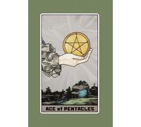 Ace of Pentacles - Tarot Card Notebook - Card No.69 (Color Ed.): A5 Ruled Lined Tarot Journal Diary Sketchbook Notebook - Ace of Pentacles (New Beginnings and Prosperity)