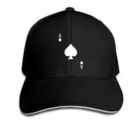 Ace of Spades Poker 2 Berretto da Baseball Berretto Sandwich Regolabile Cappello da papà in Denim Cappello da Camionista Cappello da Cowboy Hip Hop per Uomo Donna
