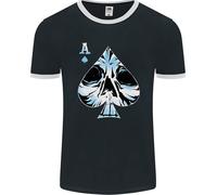 Ace Of Spades Teschio Uomo Ringer Fotl