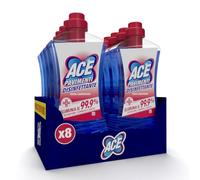 ACE Pavimenti Disinfettante, 8 Flaconi da 1 Litro
