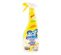 3 pezzi Ace Spray Sgrassatore Cucina Senza Candeggina Limone Bergamotto 500ml