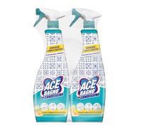 ACE Spray Bagno con Candeggina, Arancio e Limone, 2 flaconi da 600 mL | ACE Spray Bagno Con Candeggina, Risciacquo Rapido, Rimuove Germi e Batteri Tramite Azione Meccanica