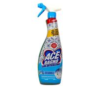 ACE Spray Sgrassatore Bagno Brillante+Ricarica senza Candeggina 3 + 3 x 600 ml