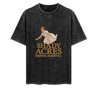 Ace Ventura Shady Acres Mental Hospital Jim Carrey Tutu Pet Detect Mens T-Shirt Black Unisex Top Tee M