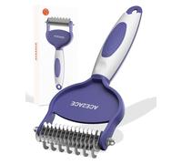 ACE2ACE Pettine per Cani e Gatti, Spazzola Sottopelo per Cane e Gatto, Blu